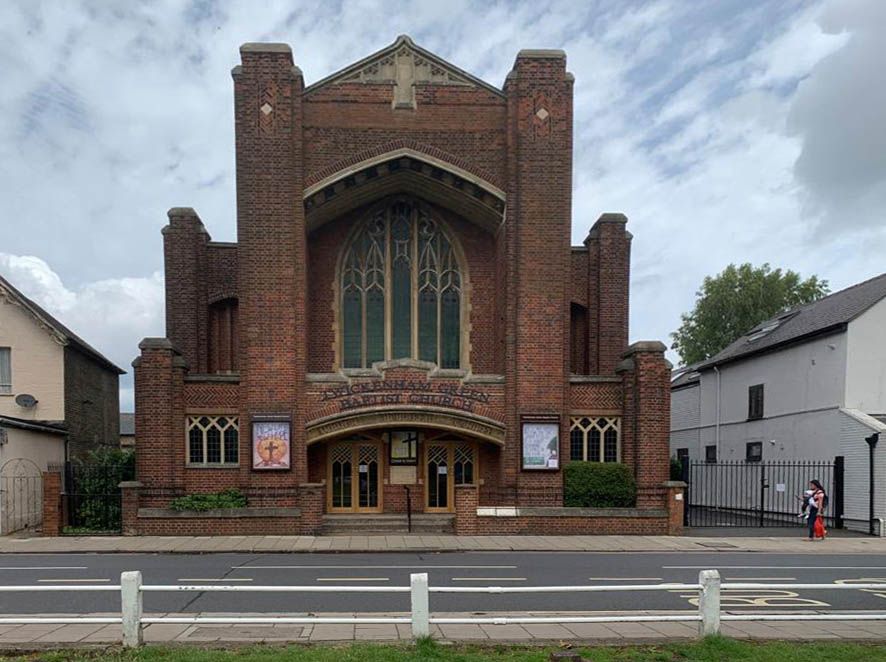 Front of Twickenham Green Baptist Church